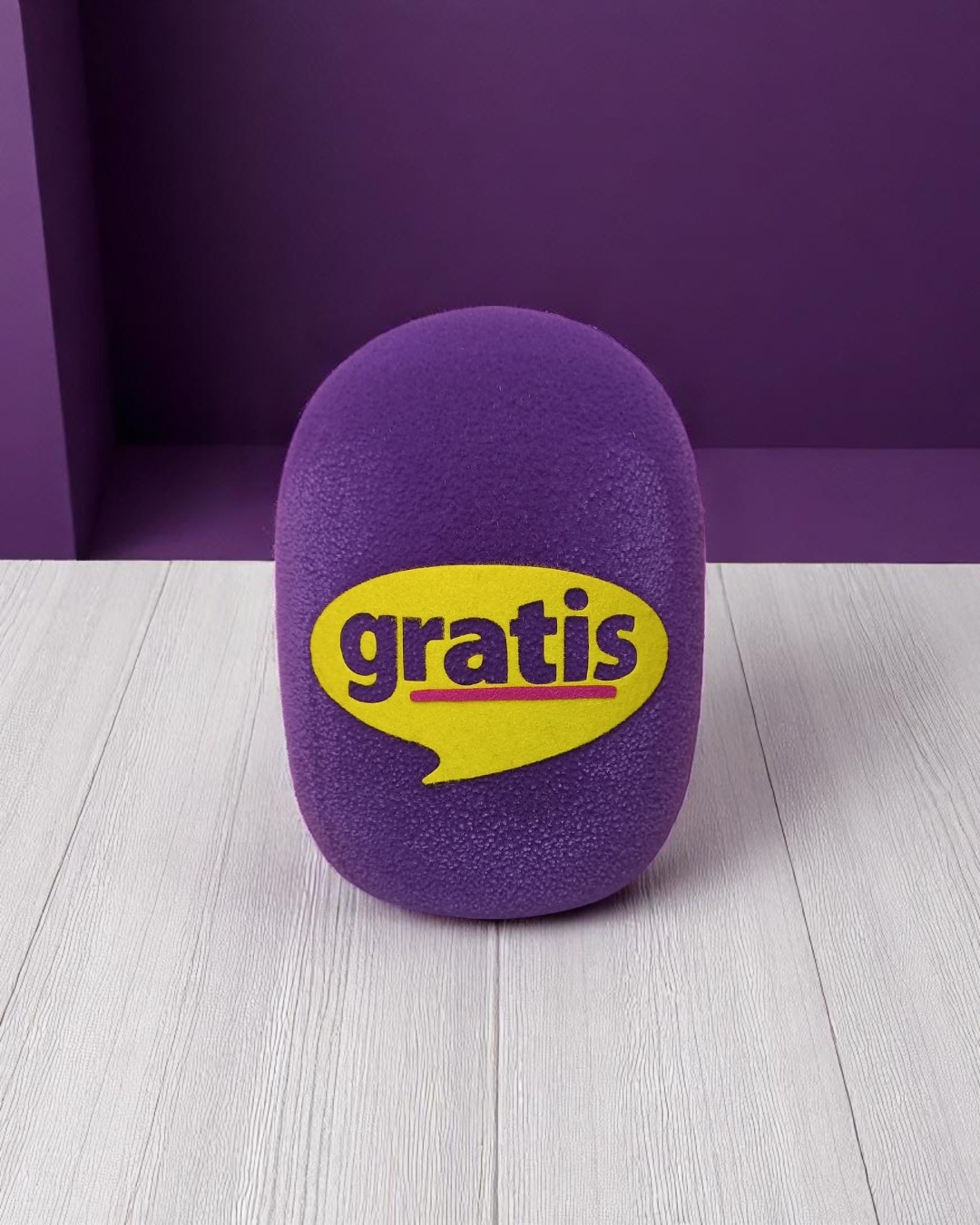 Logo baskılı mikrofon süngeri - özelleştirilmiş sünger modelleri